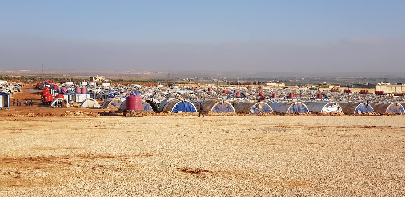 Picture of a Yazidi camp in Iraq