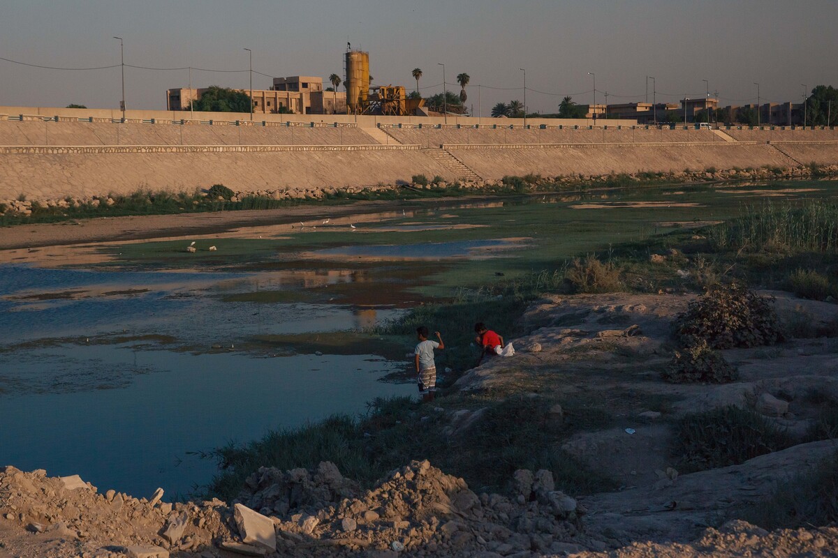 In Baghdad, the Tigris is Trapped by Turkish Dams